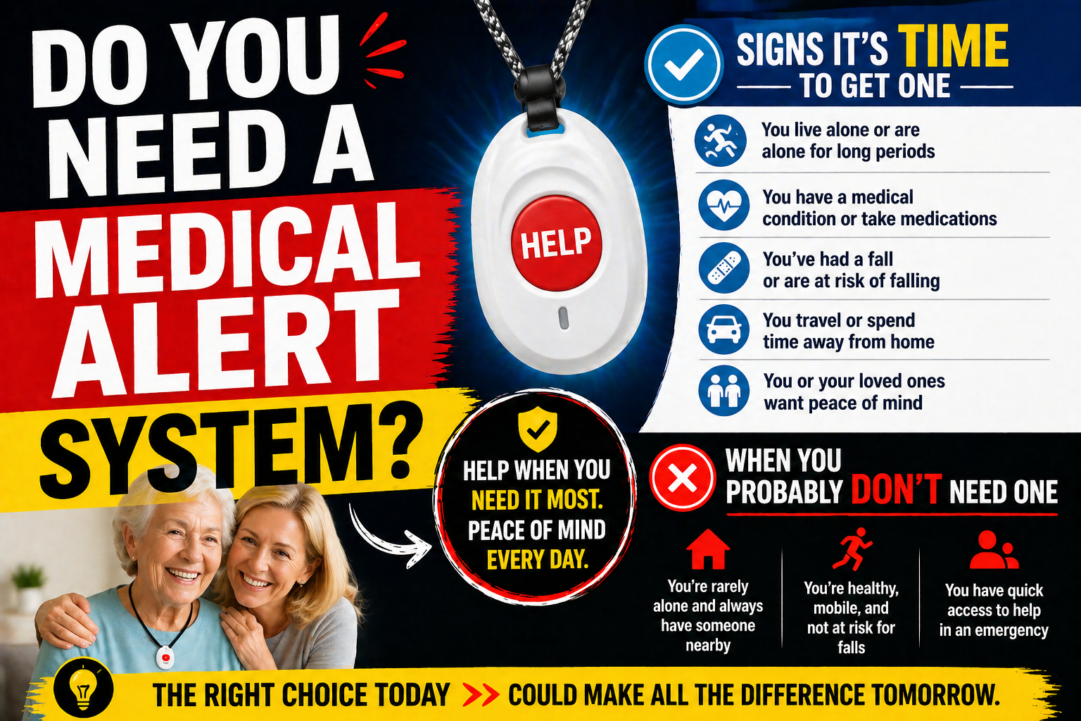 Do You Need a Medical Alert System? Signs It’s Time (And When You Don’t)