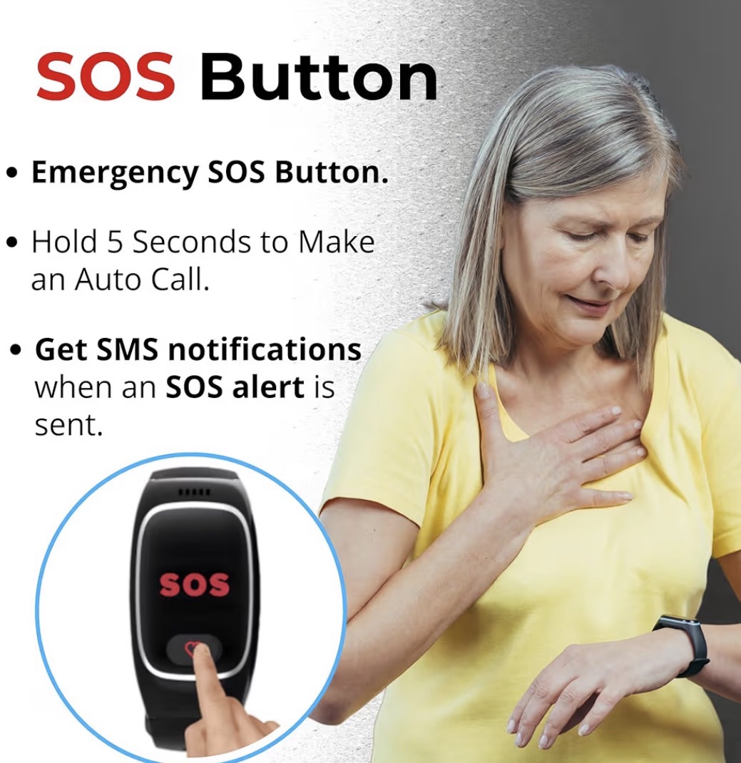 Elderly sos watch 