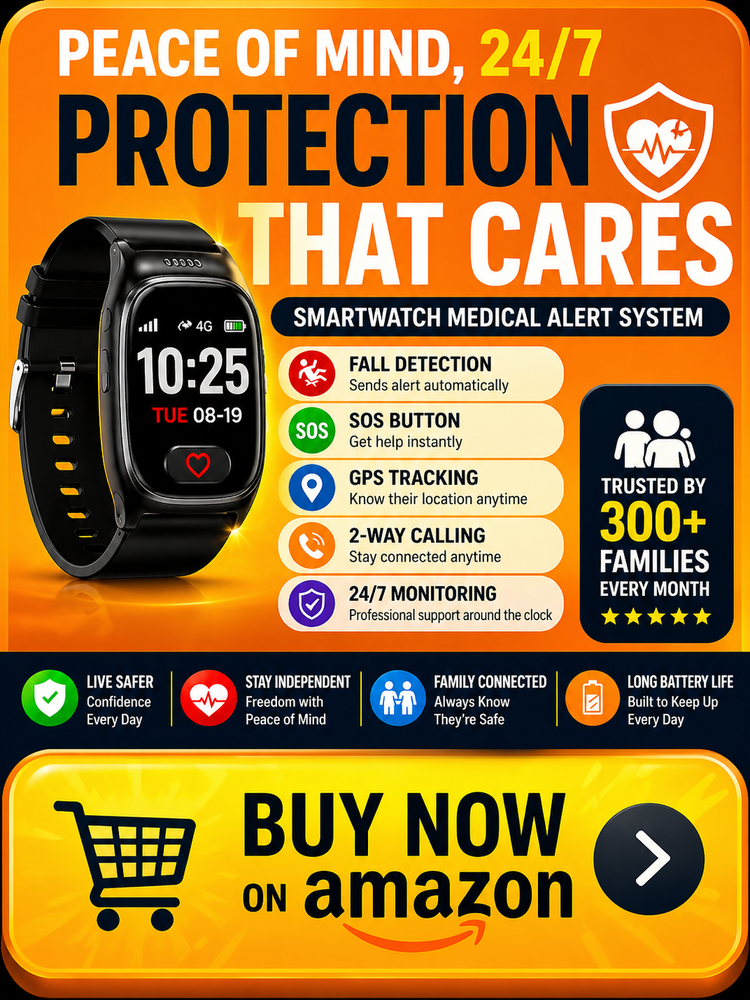 Best Amazon smart watch for seniors 