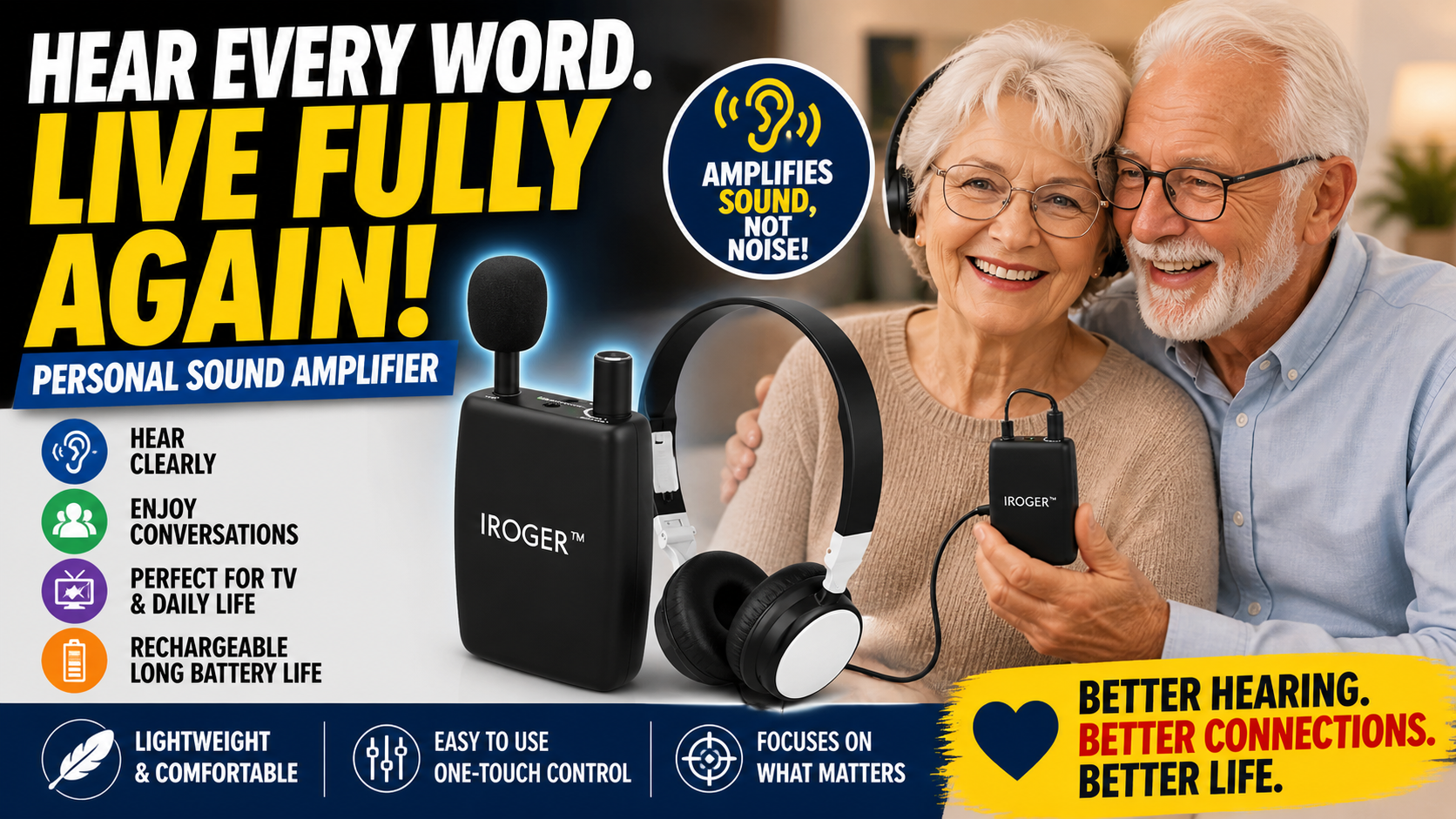 Best Hearing Amplifier for Seniors