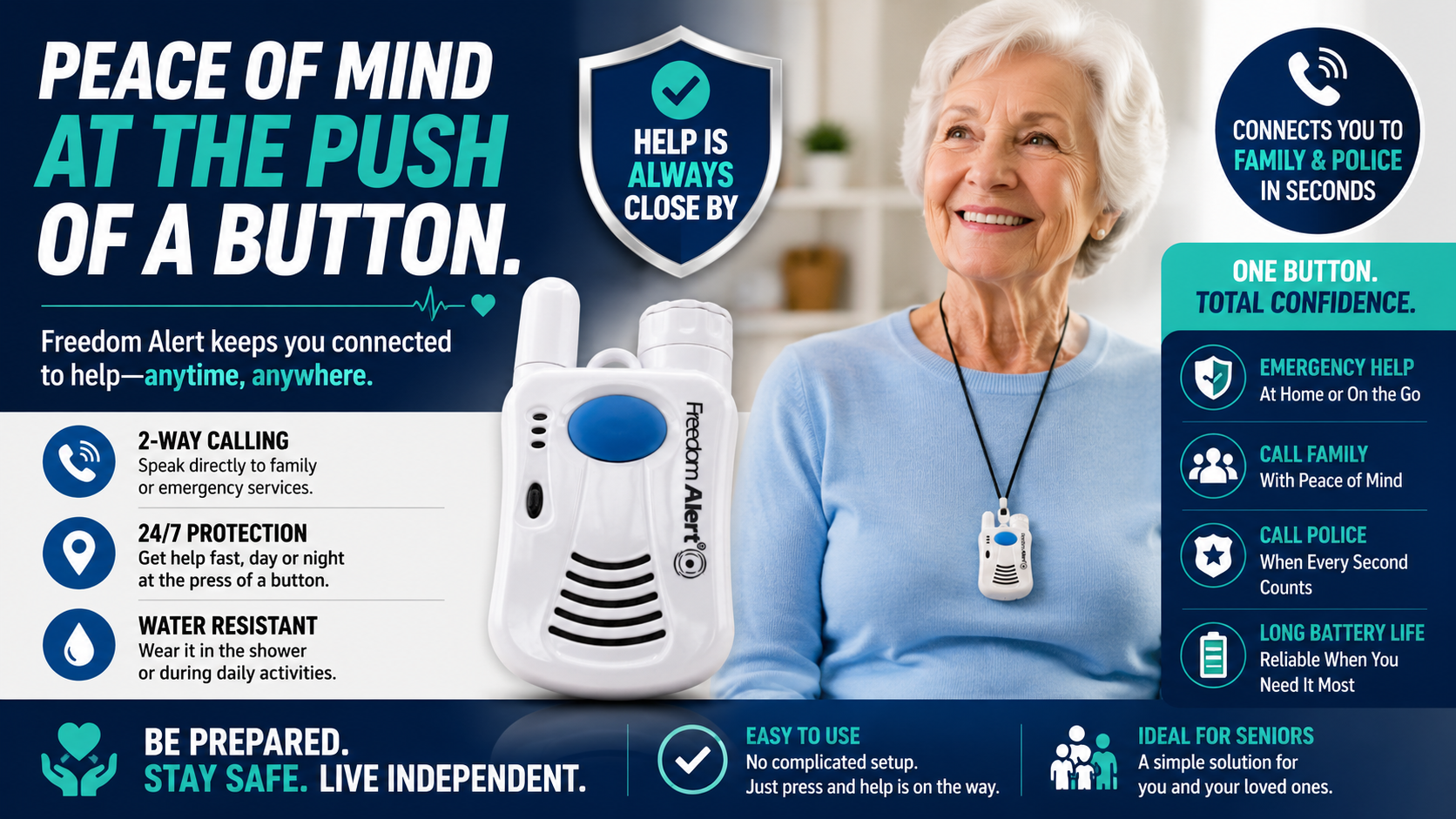 Freedom Alert Landline Emergency Device Review — Is It Worth It?