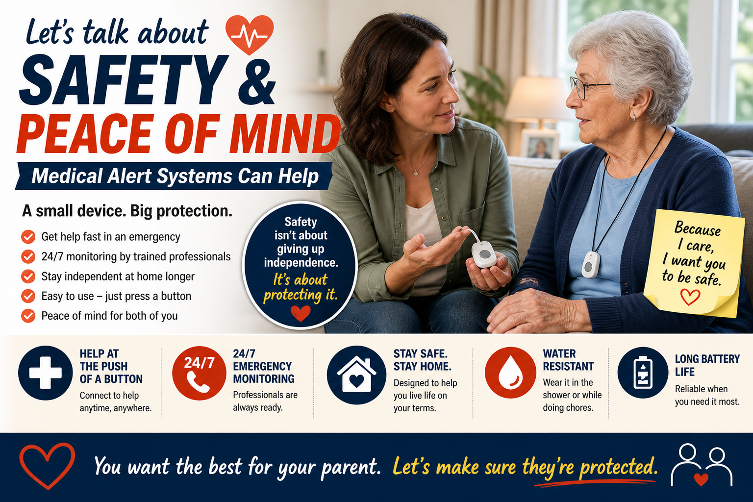 How to Talk to a Parent About a Medical Alert System