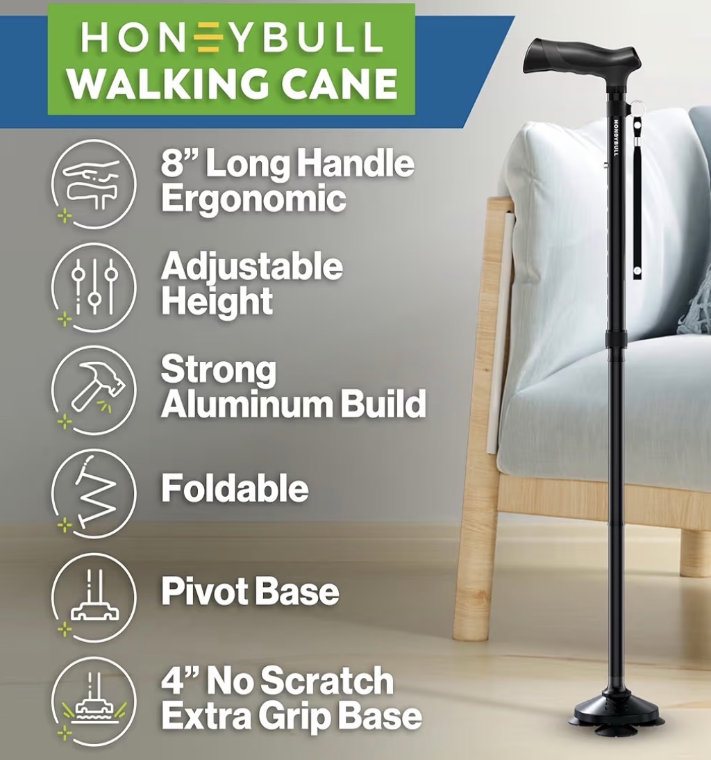 Honeybull walking cane 