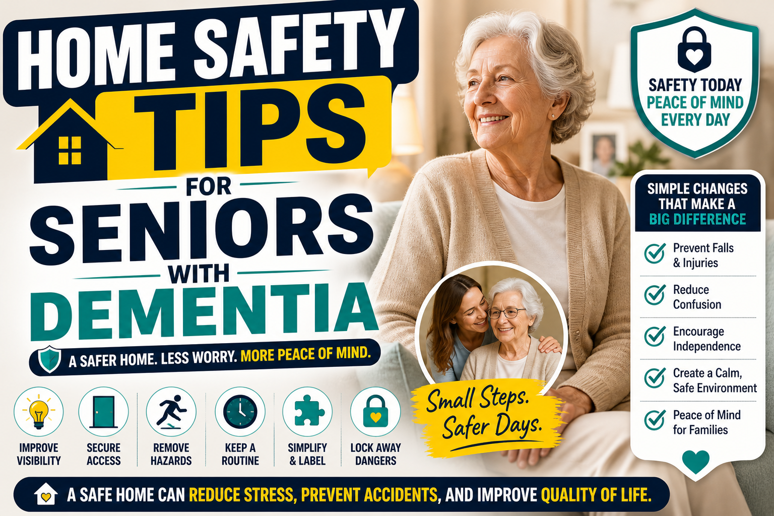 Home Safety Tips for Seniors With Dementia