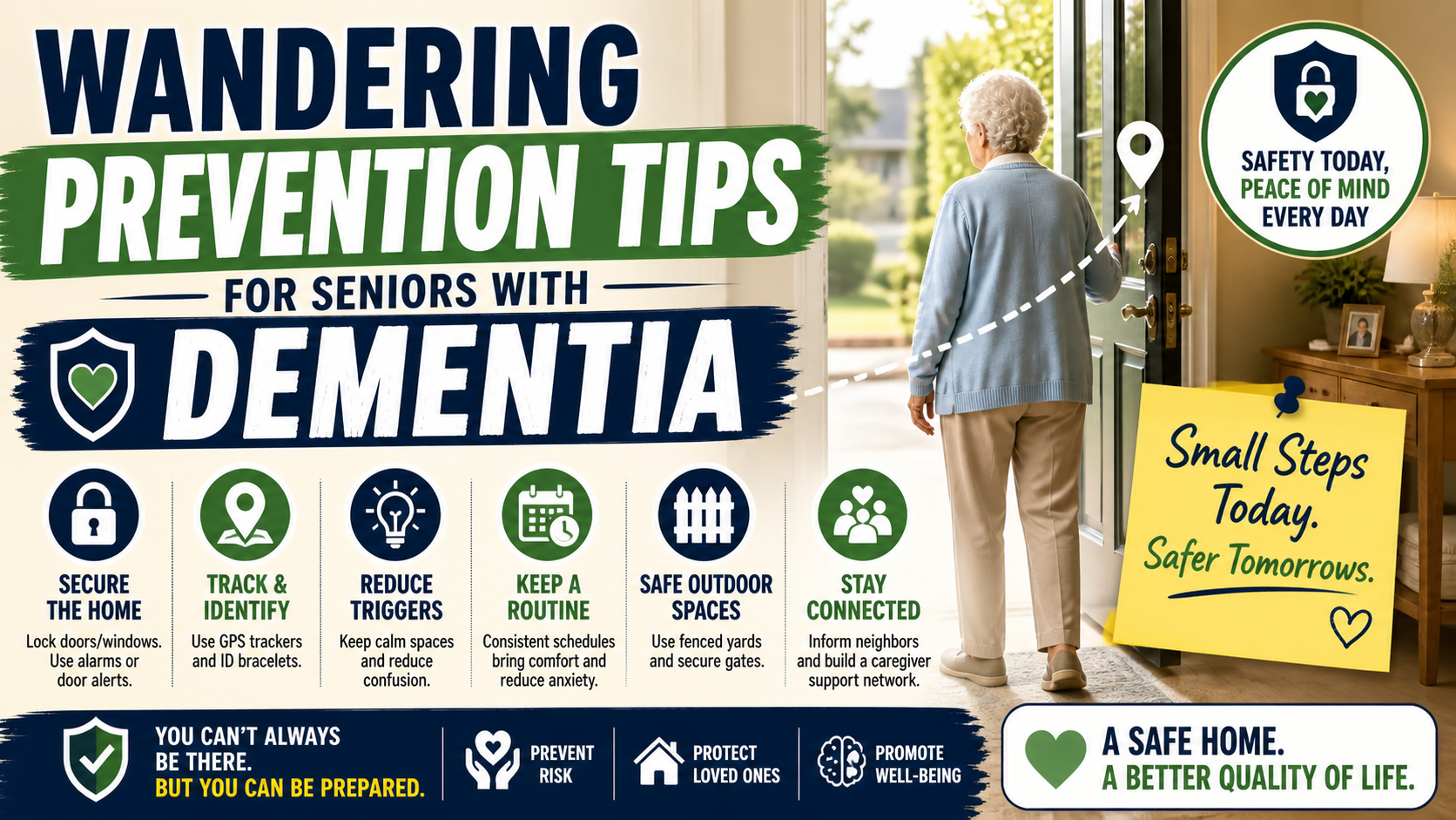 Wandering Prevention Tips for Seniors With Dementia — What Every Family Needs to Know