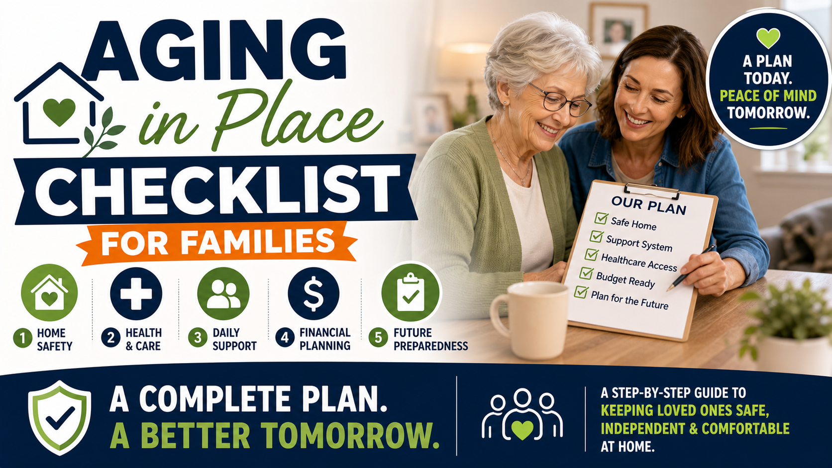 Aging in Place Checklist for Families — Complete Planning Guide