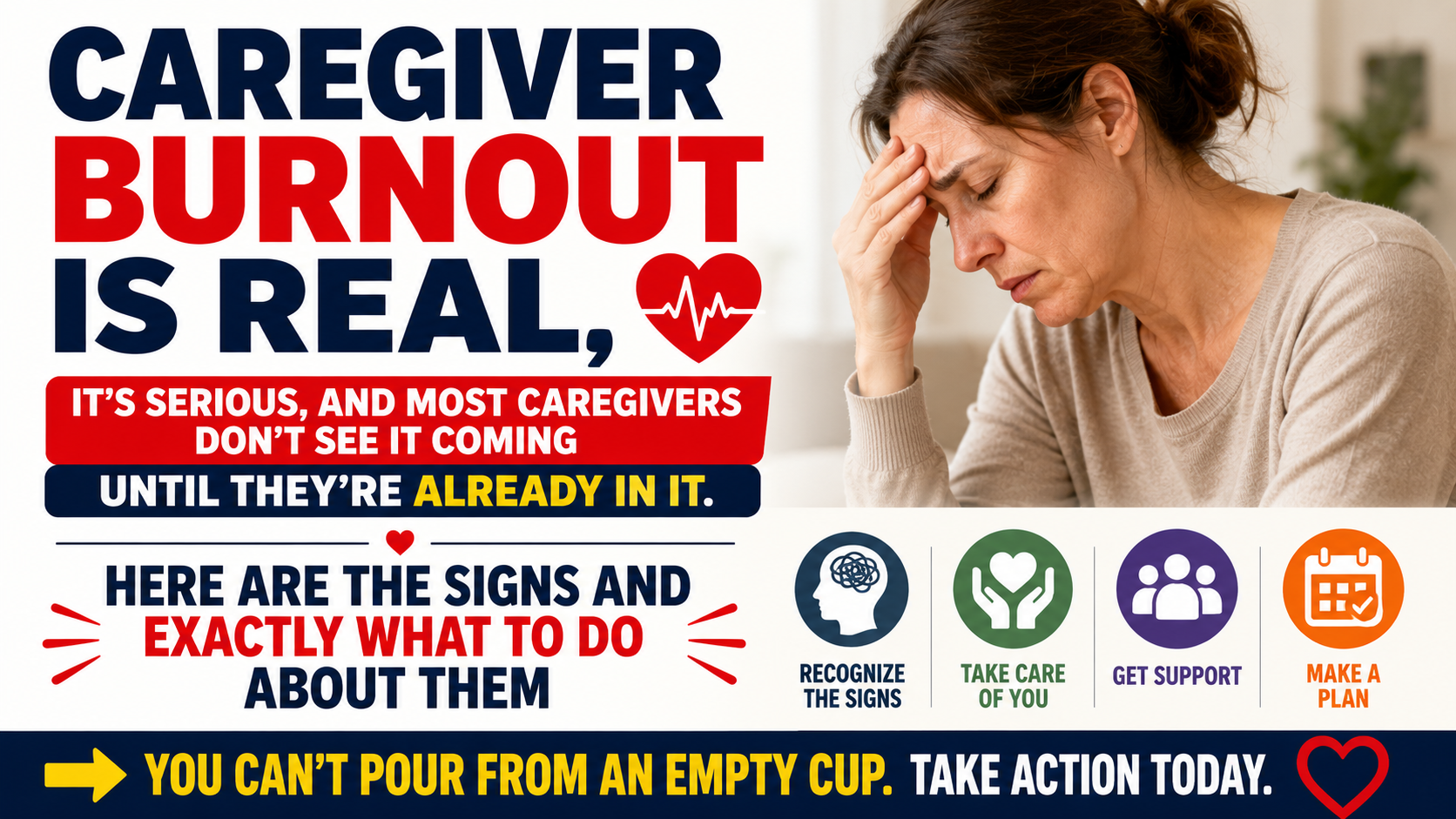 Caregiver Burnout — Signs You’re Doing Too Much and What to Do