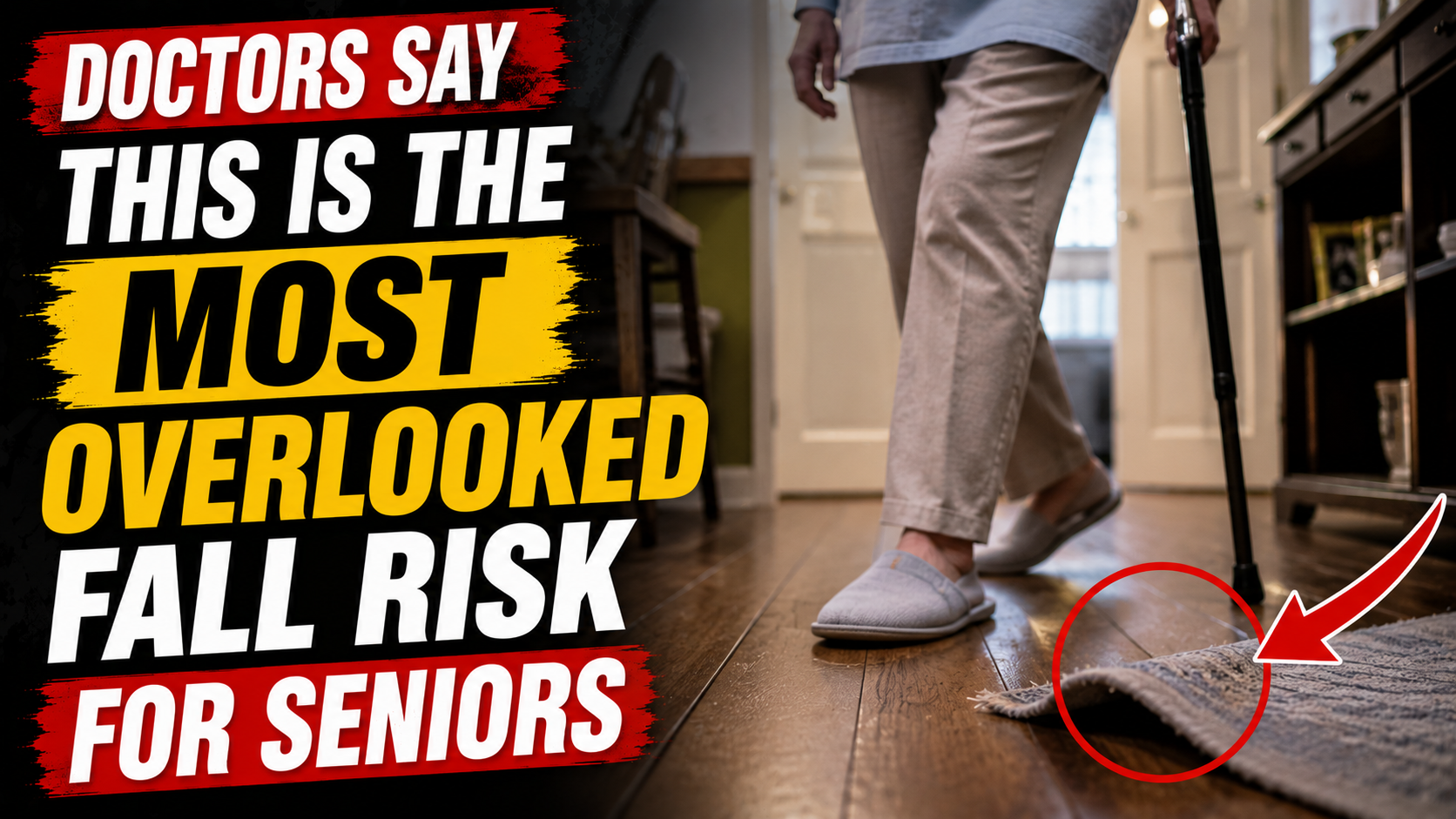 Doctors Say This Is the Most Overlooked Fall Risk for Seniors