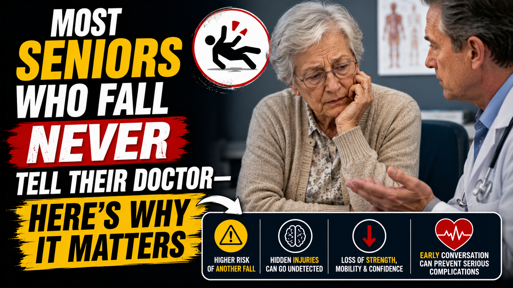 Most Seniors Who Fall Never Tell Their Doctor — Here’s Why It Matters