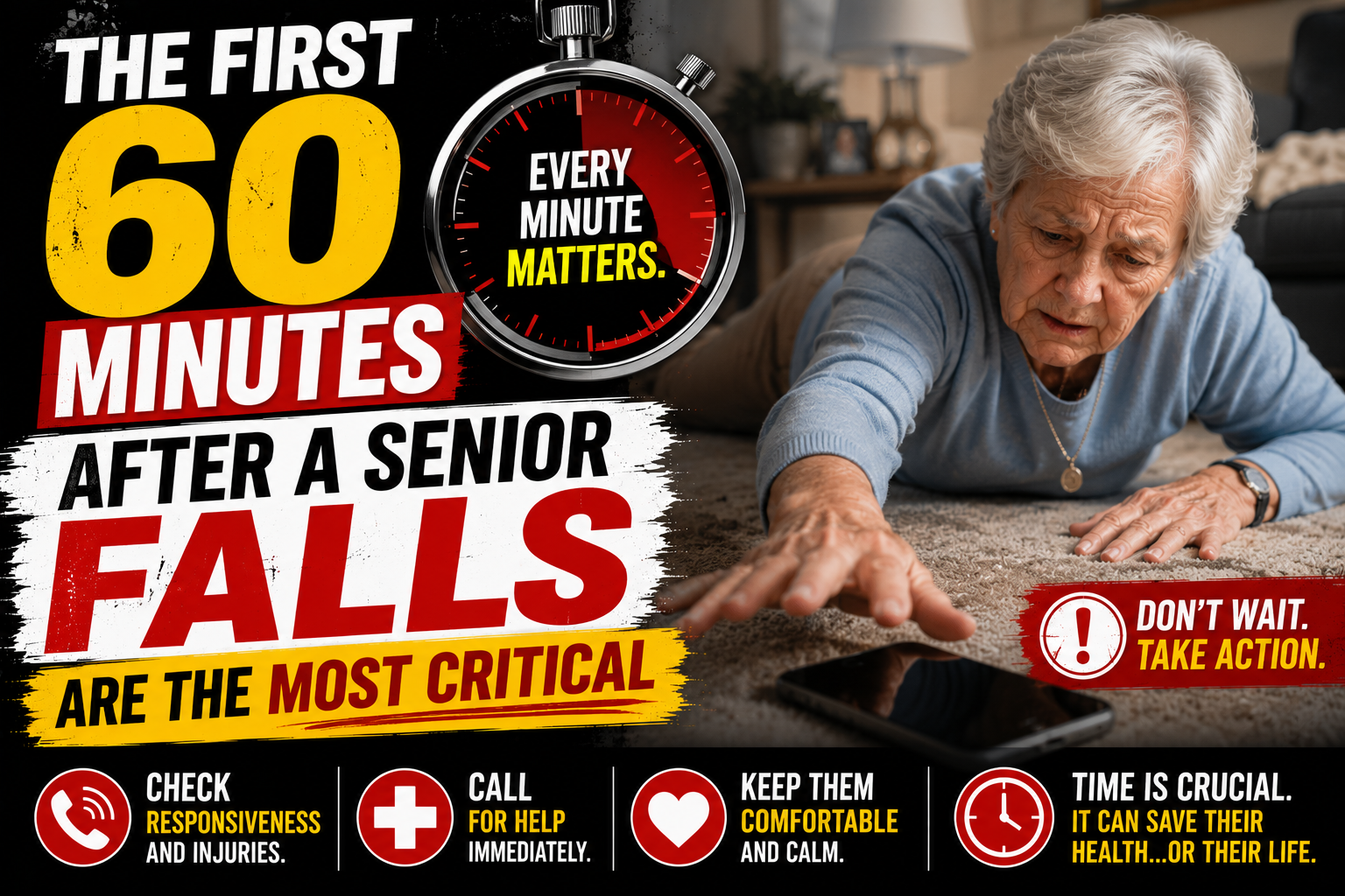 The First 60 Minutes After a Senior Falls Are the Most Critical