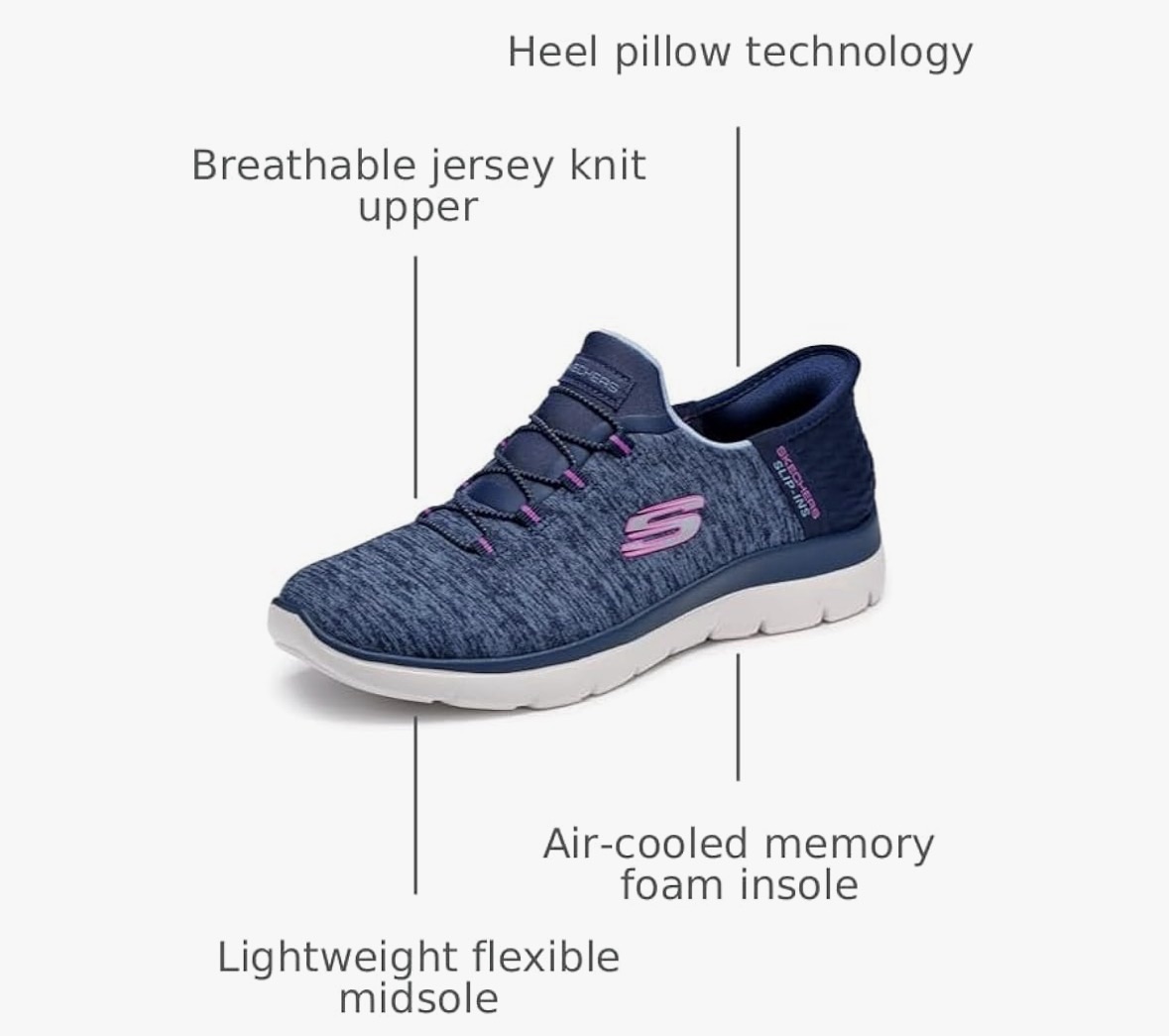 Slip on shoes for senior women 