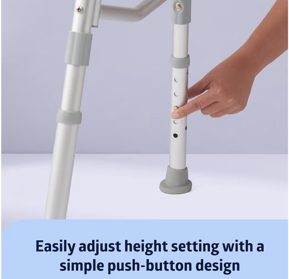 Adjustable senior transfer bench for the elderly