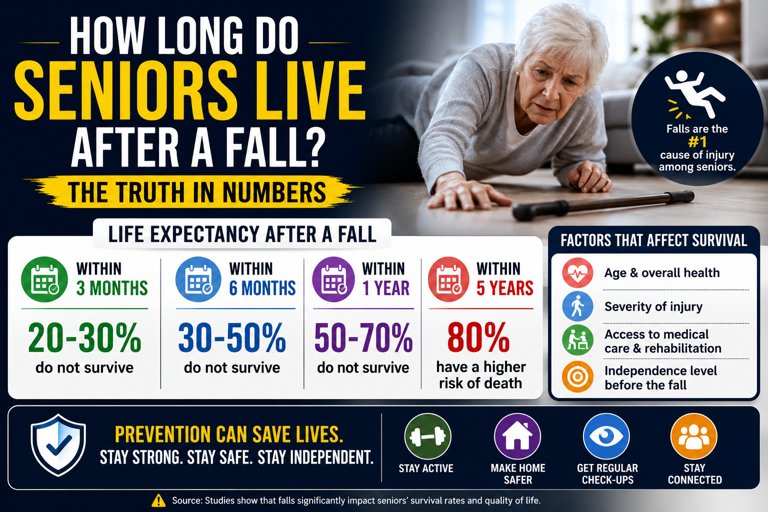 How Long Do Seniors Live After a Fall?