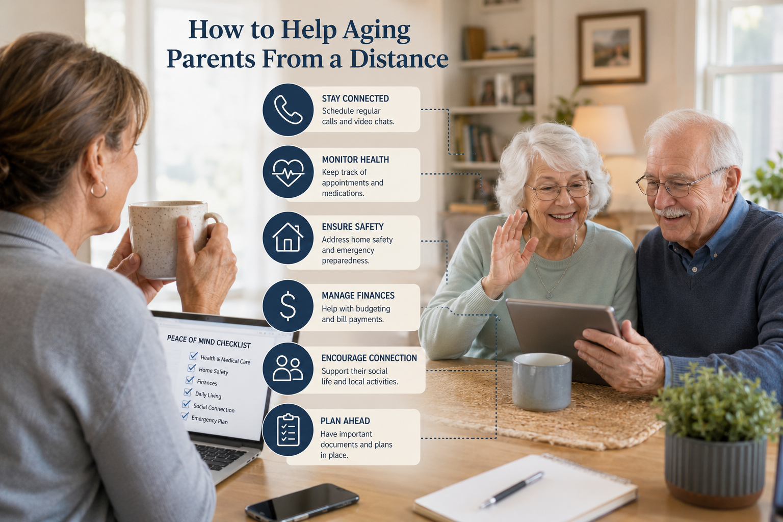 Help your aging parents long distance