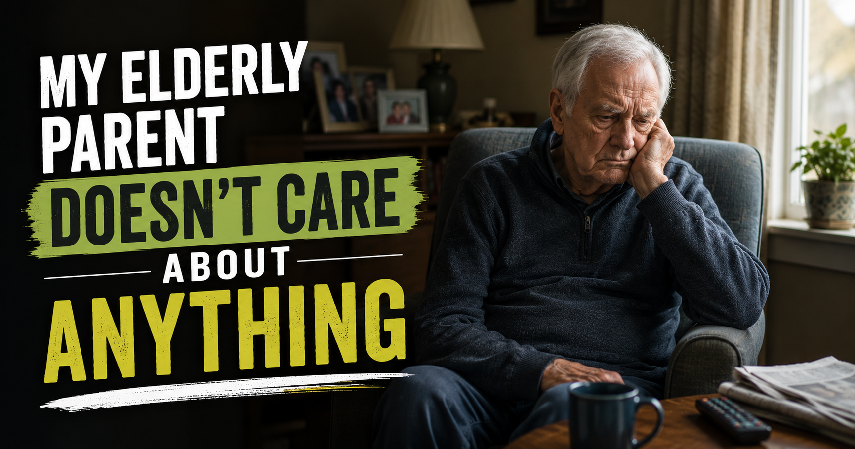 My Elderly Parent Doesn’t Care About Anything Anymore
