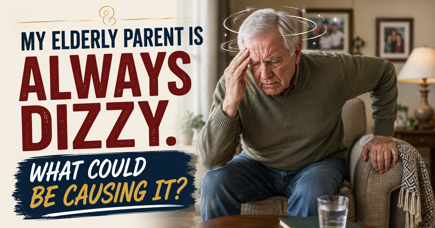 My Elderly Parent Is Always Dizzy. What Could Be Causing It?